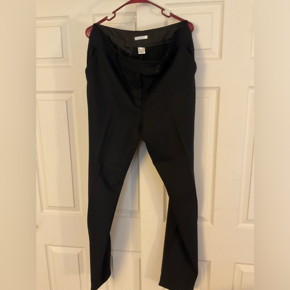Women’s dressy pinstripe trousers